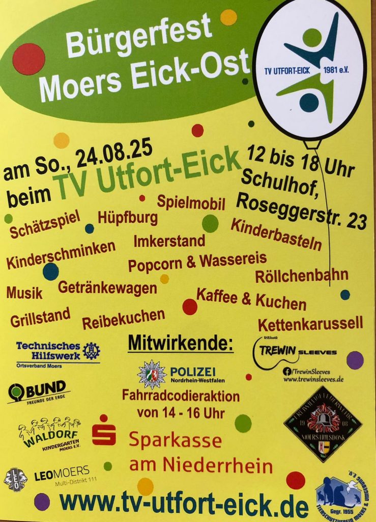 Flyer Bürgerfest