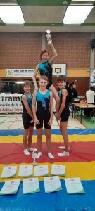 Mehr über den Artikel erfahren Erste Erfolge im Doppelmini-Trampolin beim TV Utfort-Eick