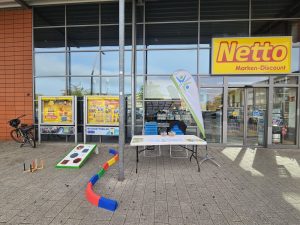 Mehr über den Artikel erfahren Netto-Vereinsspende: Wir waren vor Ort