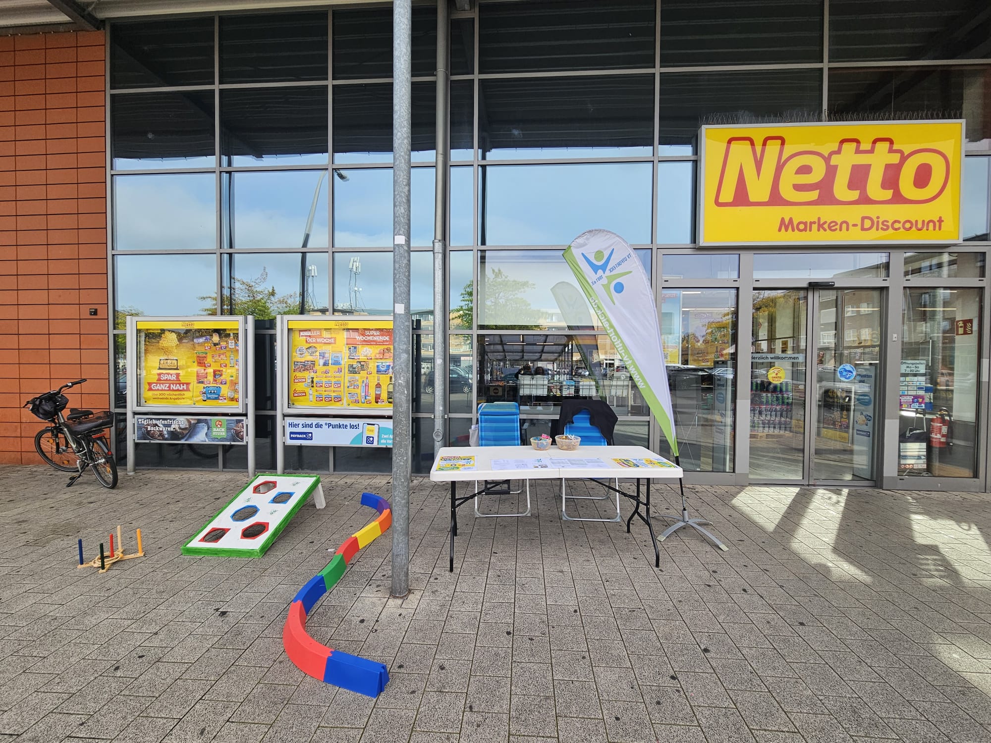 Netto-Vereinsspende: Wir waren vor Ort